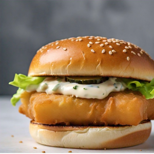 Deluxe Fish-O-Fillet Burger