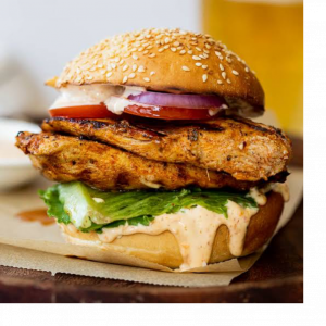 Peri Peri Chicken Burger